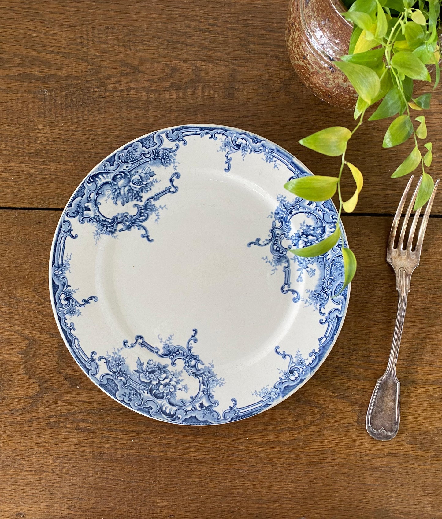 "BFK Boch" DAUPHIN plate