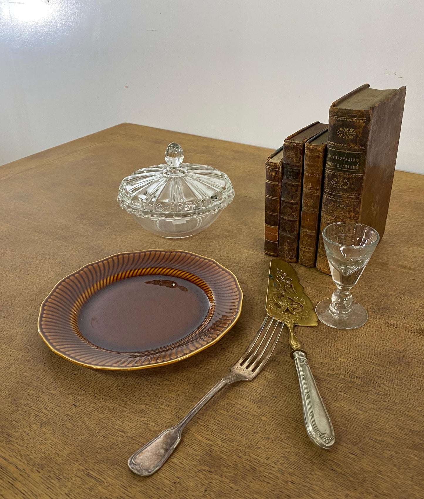 "BOCH" dinner plate