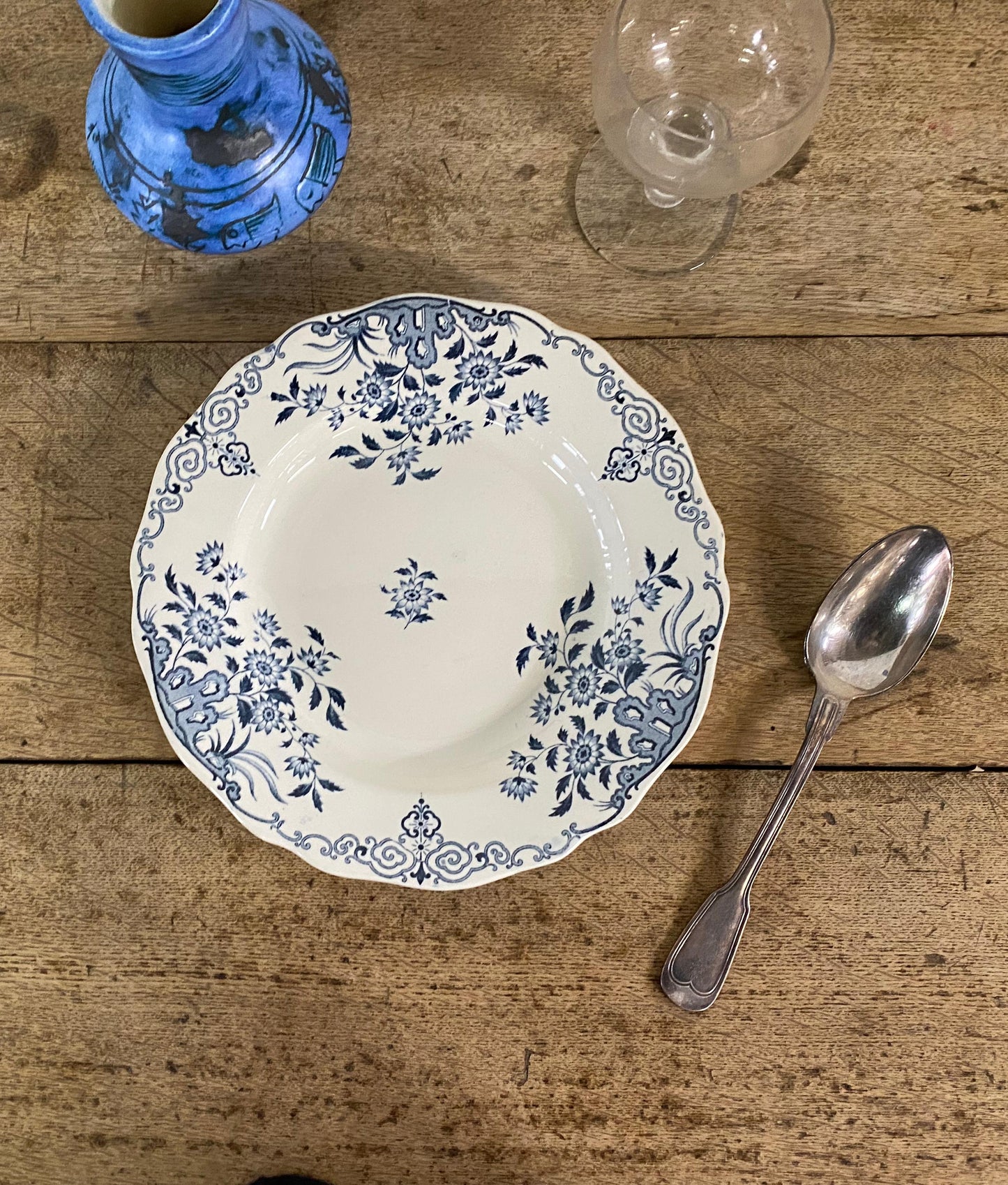 Sarreguemines"Moscou"Soup Plate P