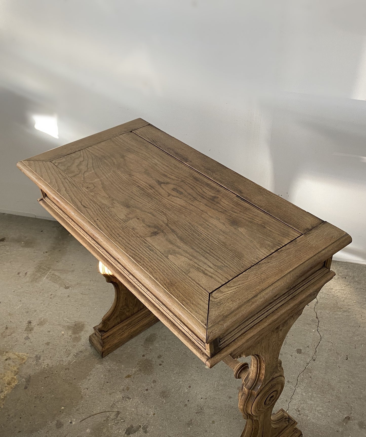 Console Oak Table