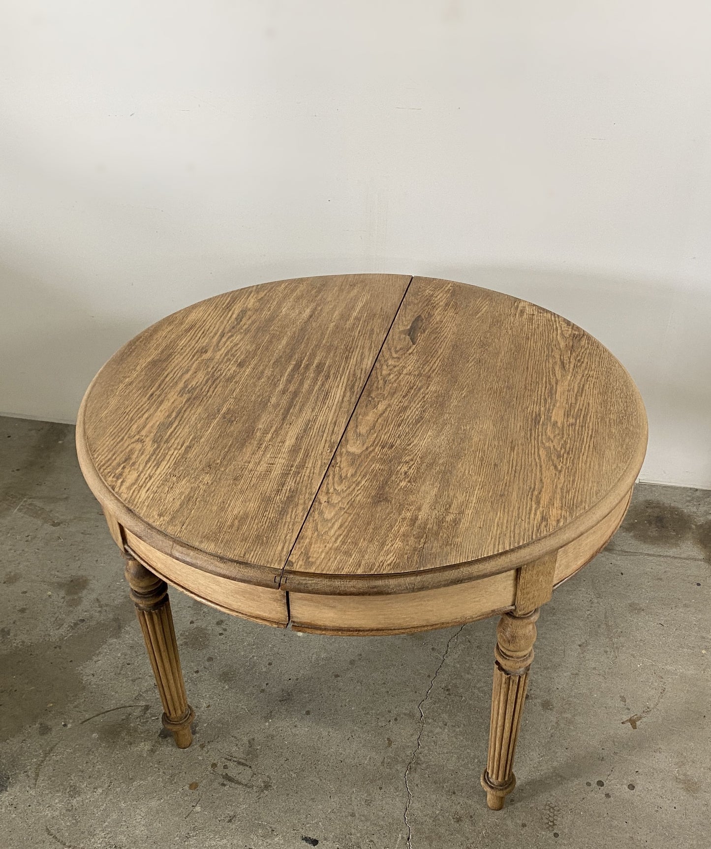 Oval Oak Table