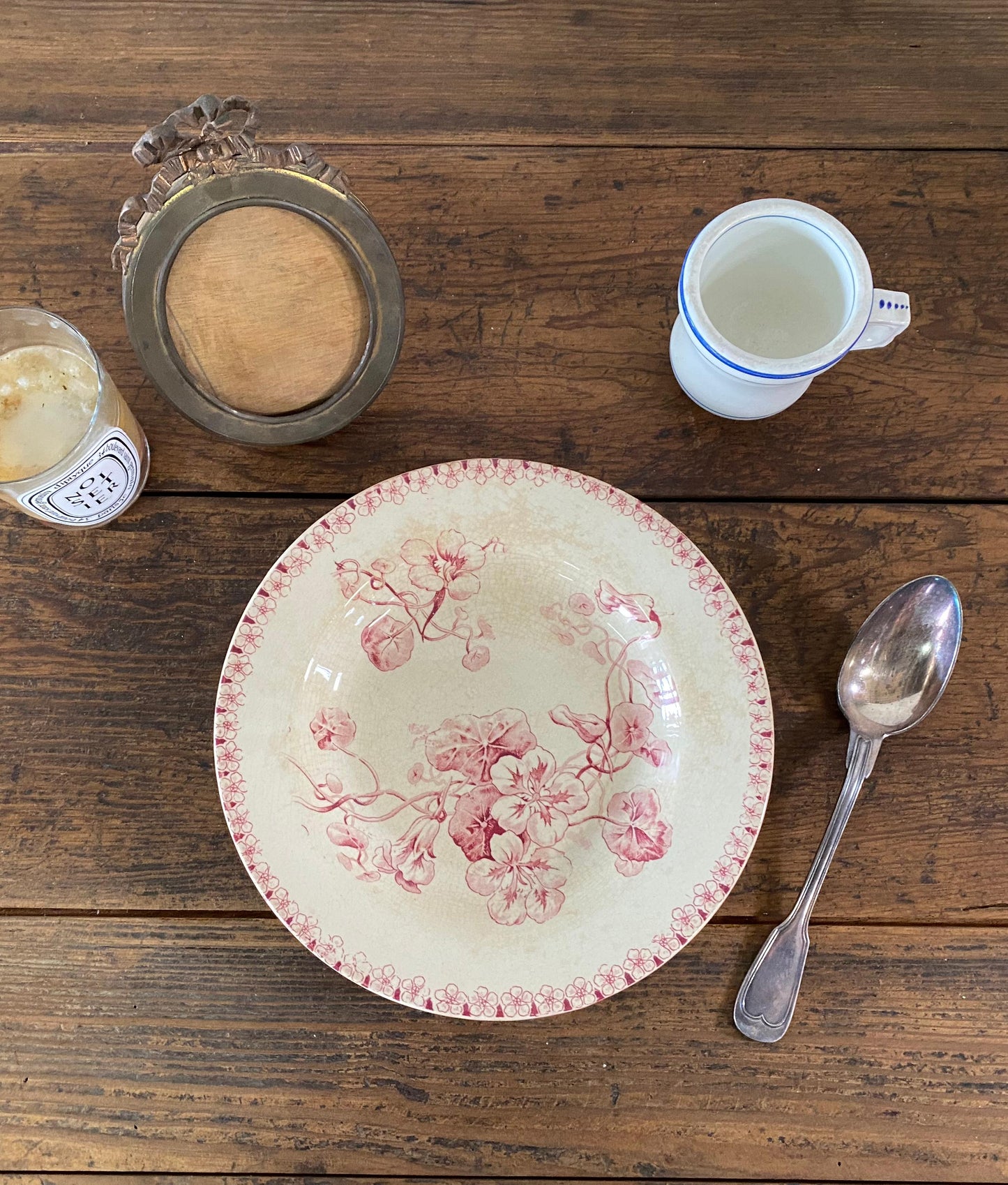 Gien"Capucines"Soup Plate