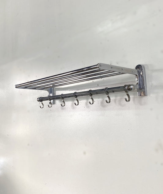 Art Deco Coat Rack Chrome