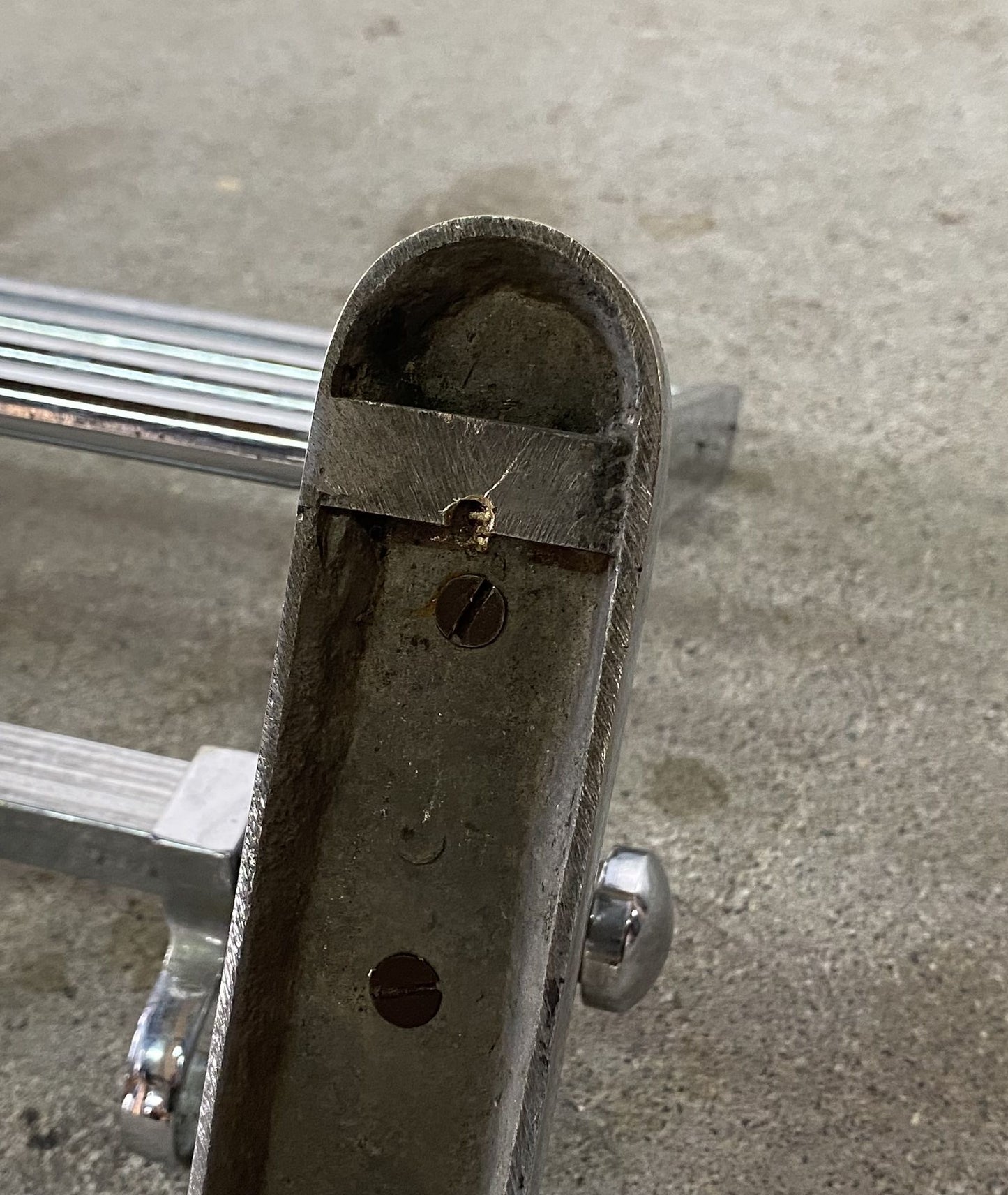 Art Deco Coat Rack Chrome