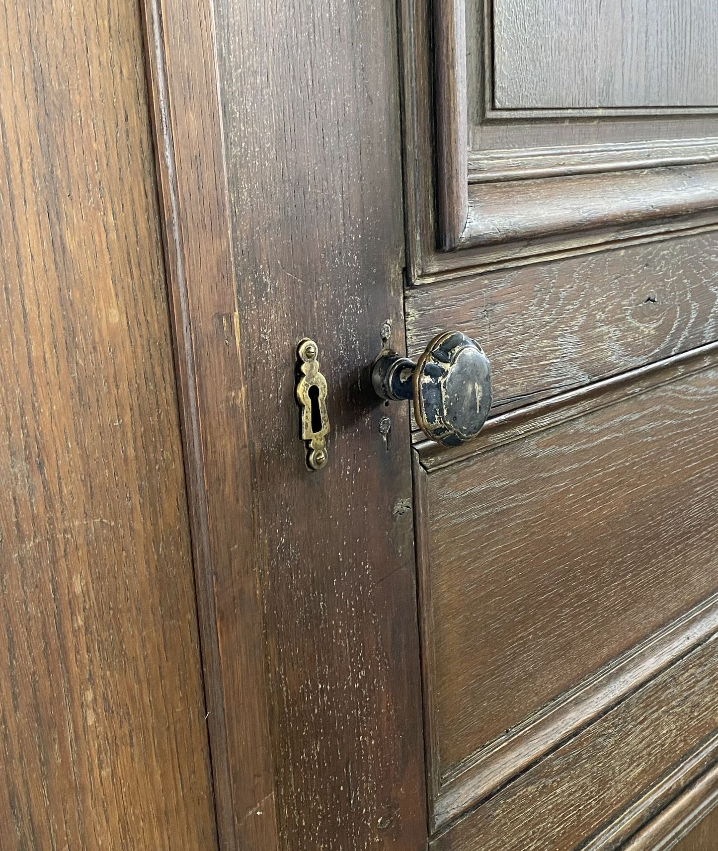 Pair of french glass doors