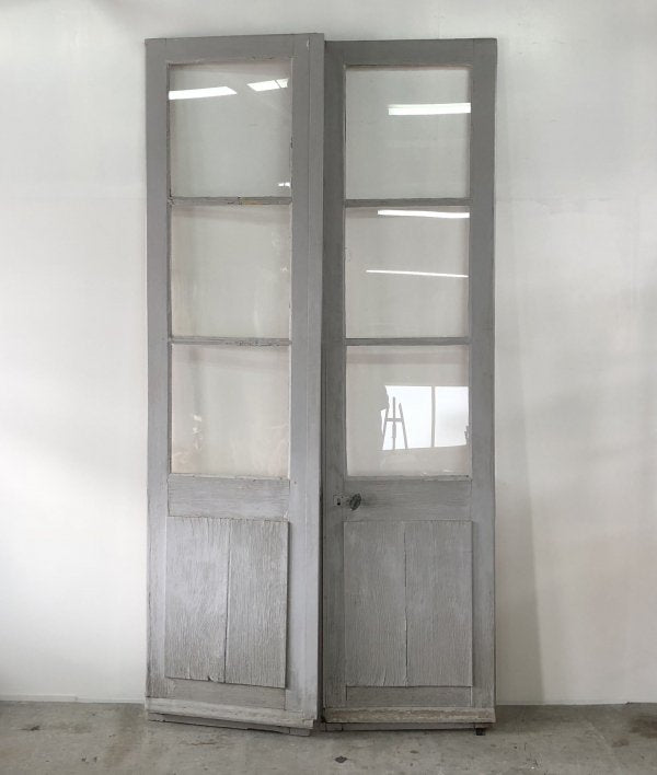 Pair of french glass doors