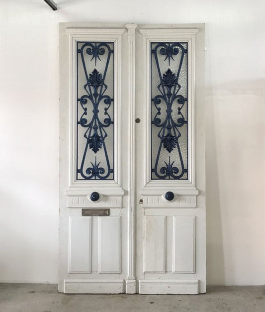 Pair of French iron Doors