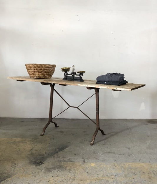 Iron Leg Display Table
