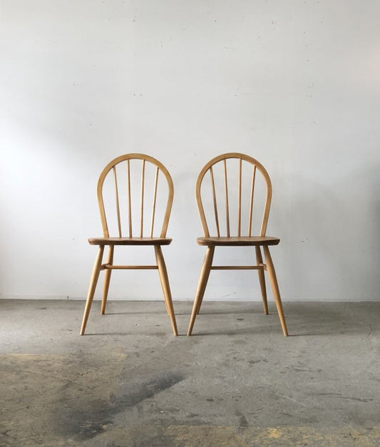 ERCOL Hoop back chair 2set