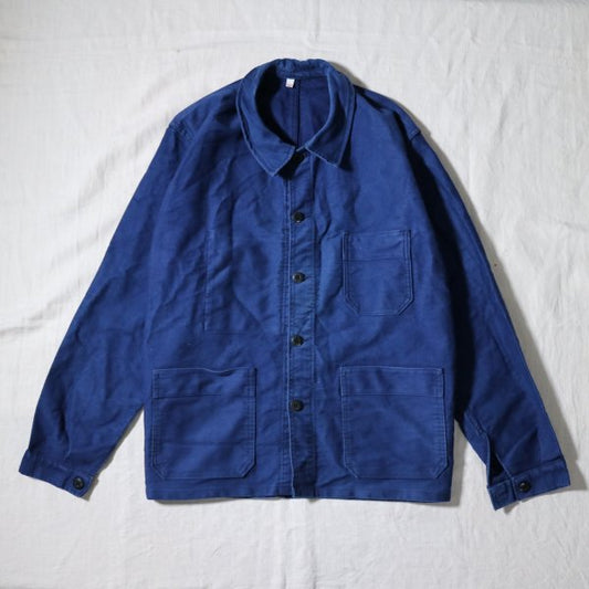 blue moleskin work jacket