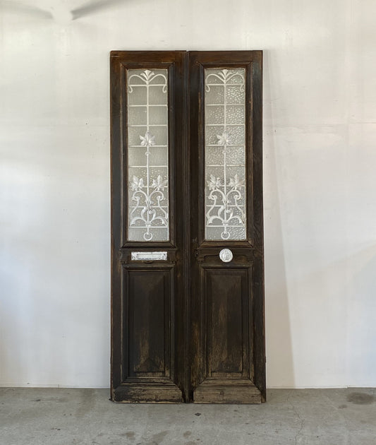 Pair of French iron Doors