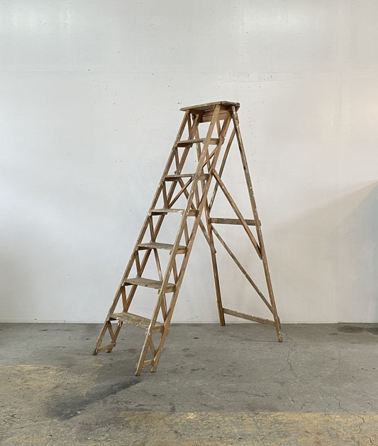 Antique step ladder