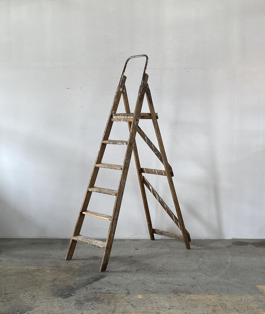 Antique step ladder
