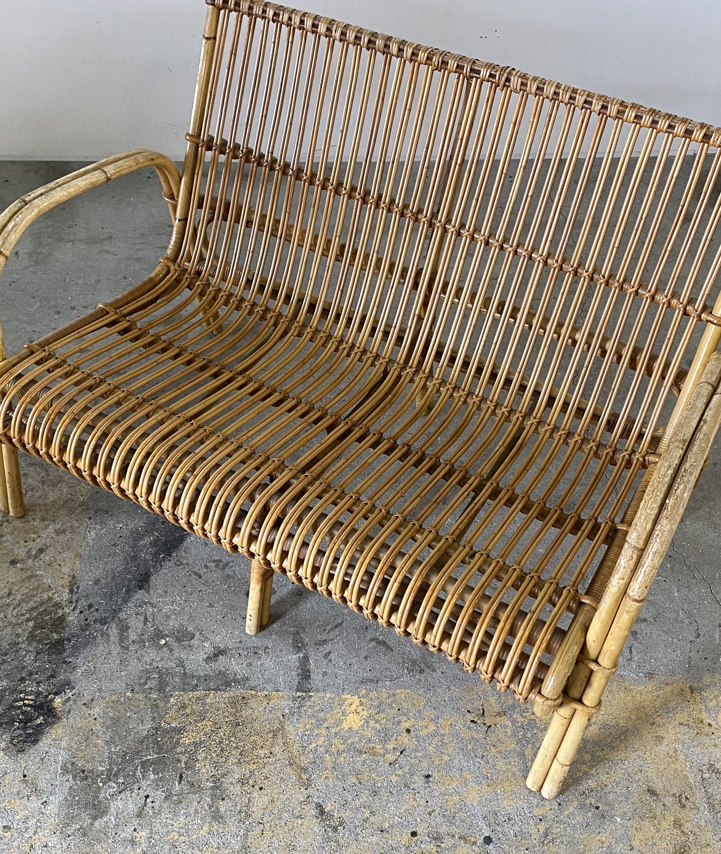 Bamboo Sofa by ”R. WENGLER”