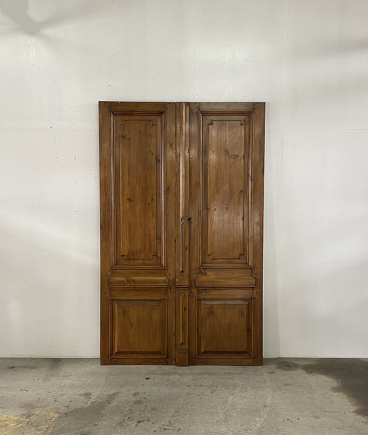 french panel double doors