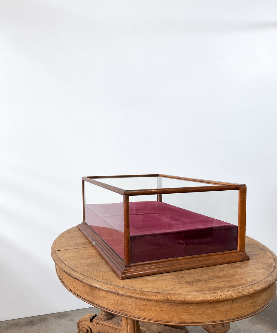 Antique Glass Display Case