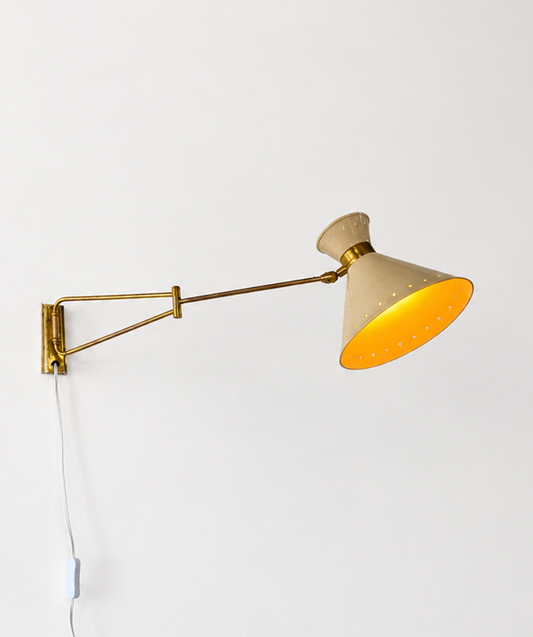 René Mathieu 'Diabolo' Wall Lamp for Lunel