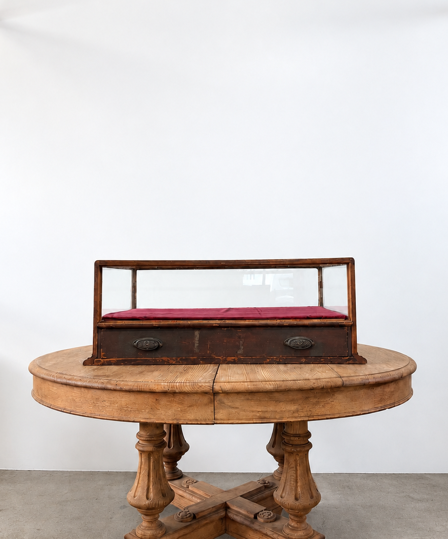 Antique Glass Display Case