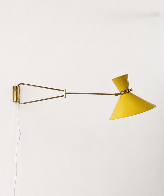 René Mathieu 'Diabolo' Wall Lamp for Lunel
