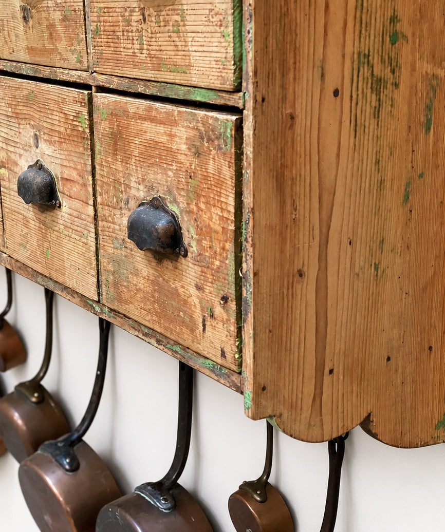 30 Drawers Wall Cabinet