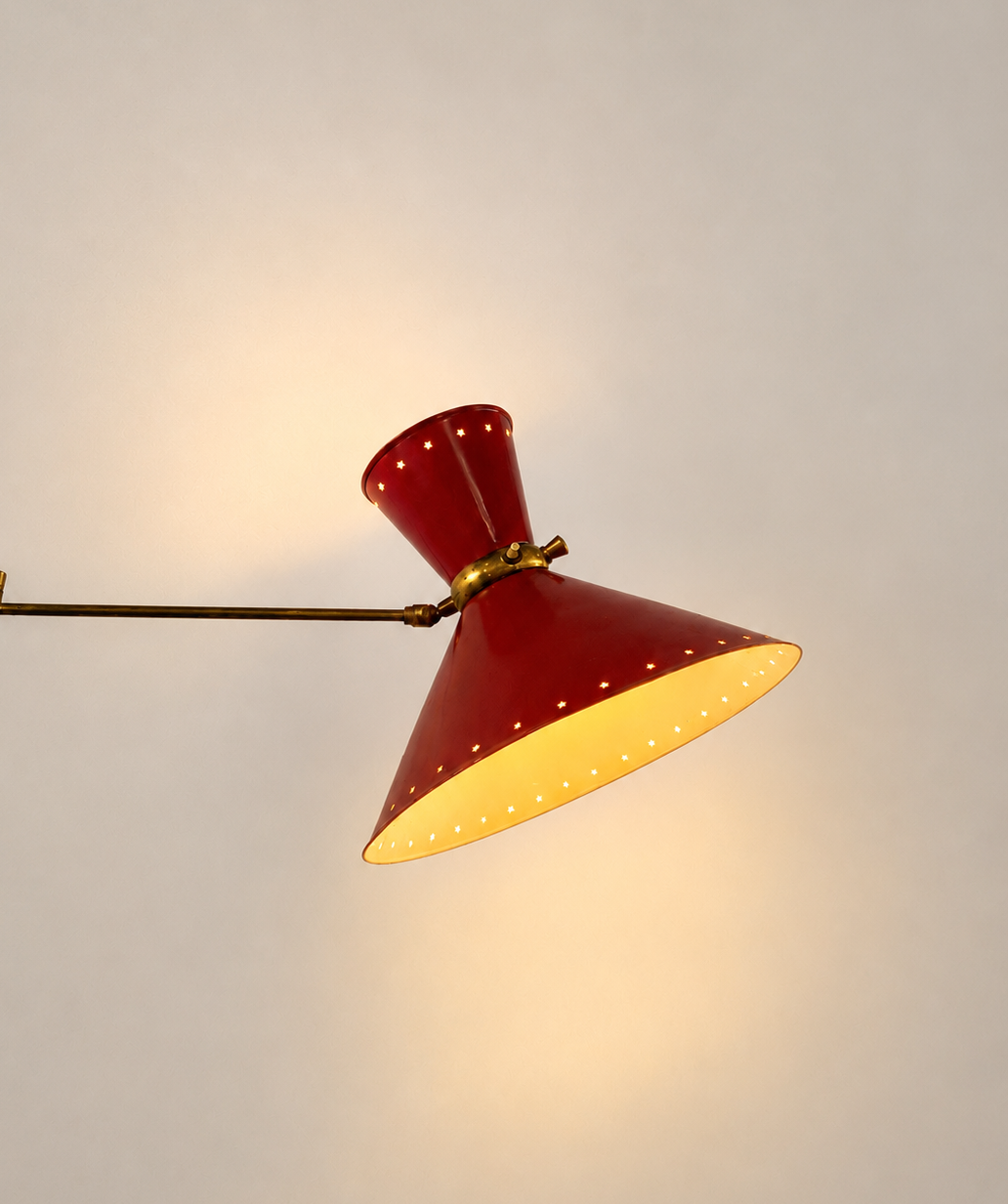 René Mathieu 'Diabolo' Wall Lamp for Lunel