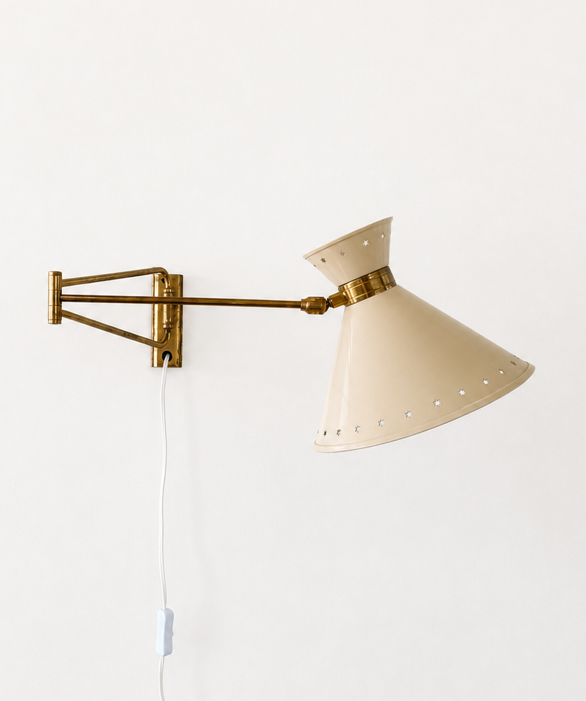 René Mathieu 'Diabolo' Wall Lamp for Lunel