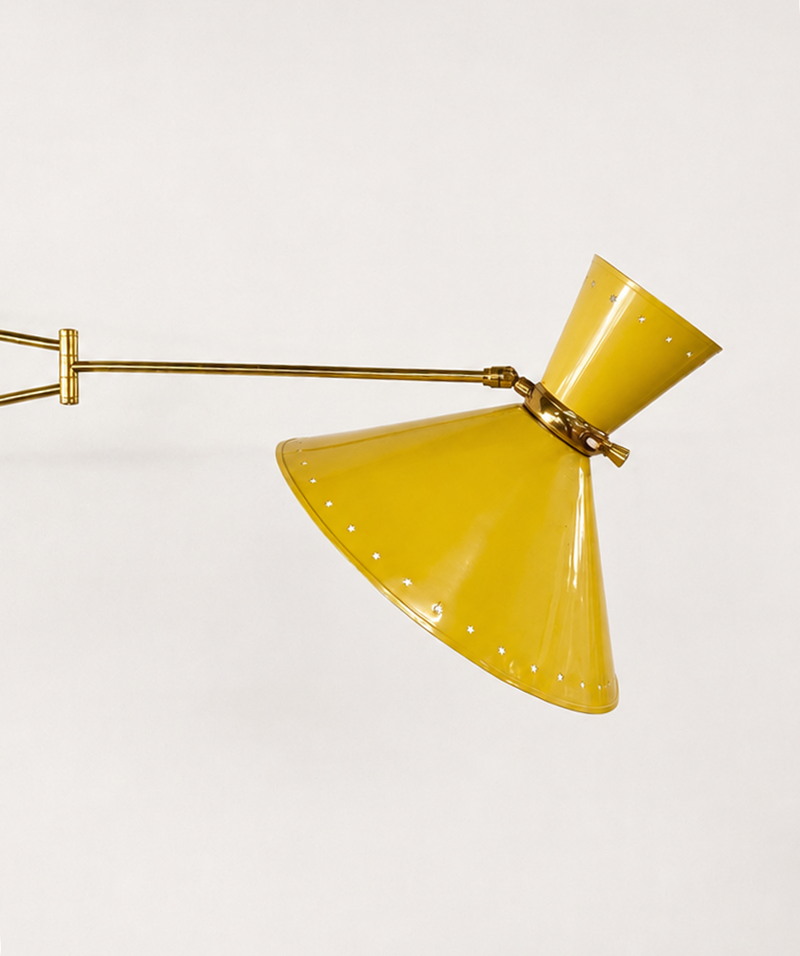 René Mathieu 'Diabolo' Wall Lamp for Lunel