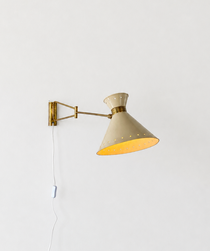 René Mathieu 'Diabolo' Wall Lamp for Lunel