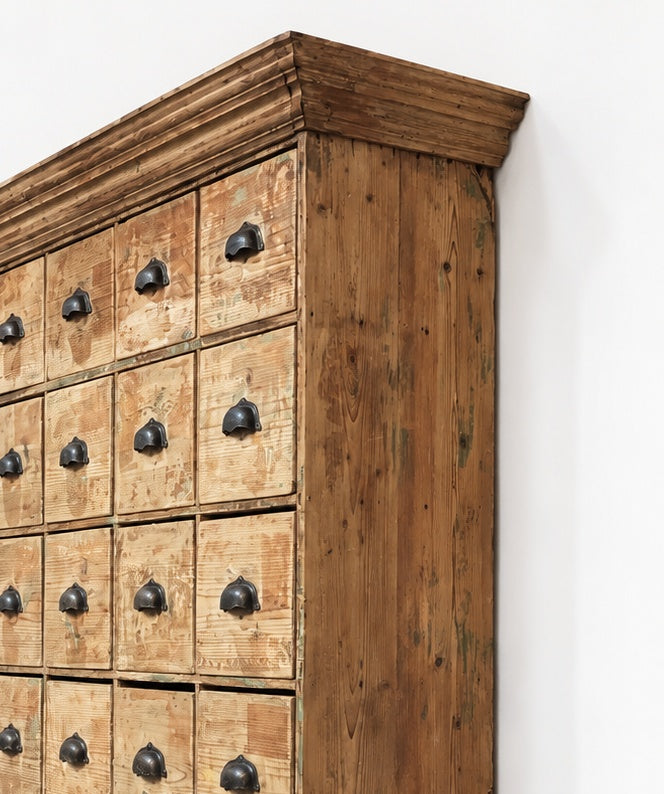 30 Drawers Wall Cabinet