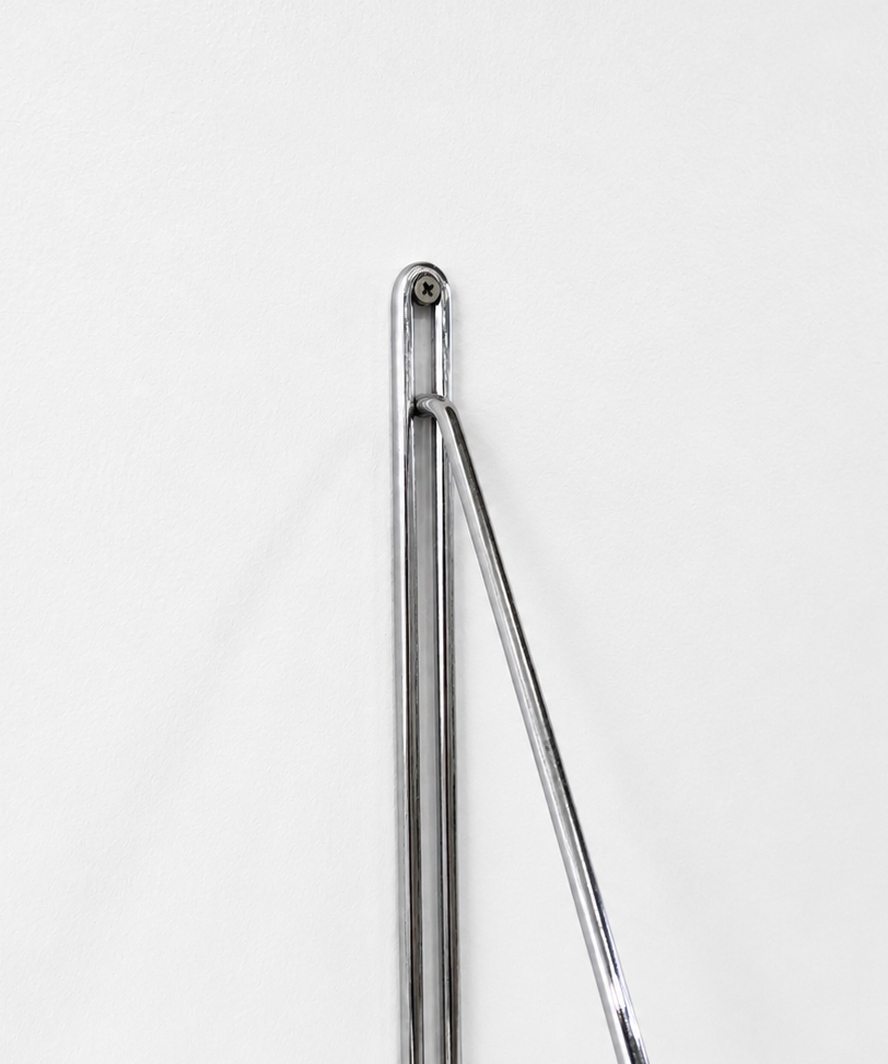 Vintage IKEA Glass Chrome Rack by Tord Björklund