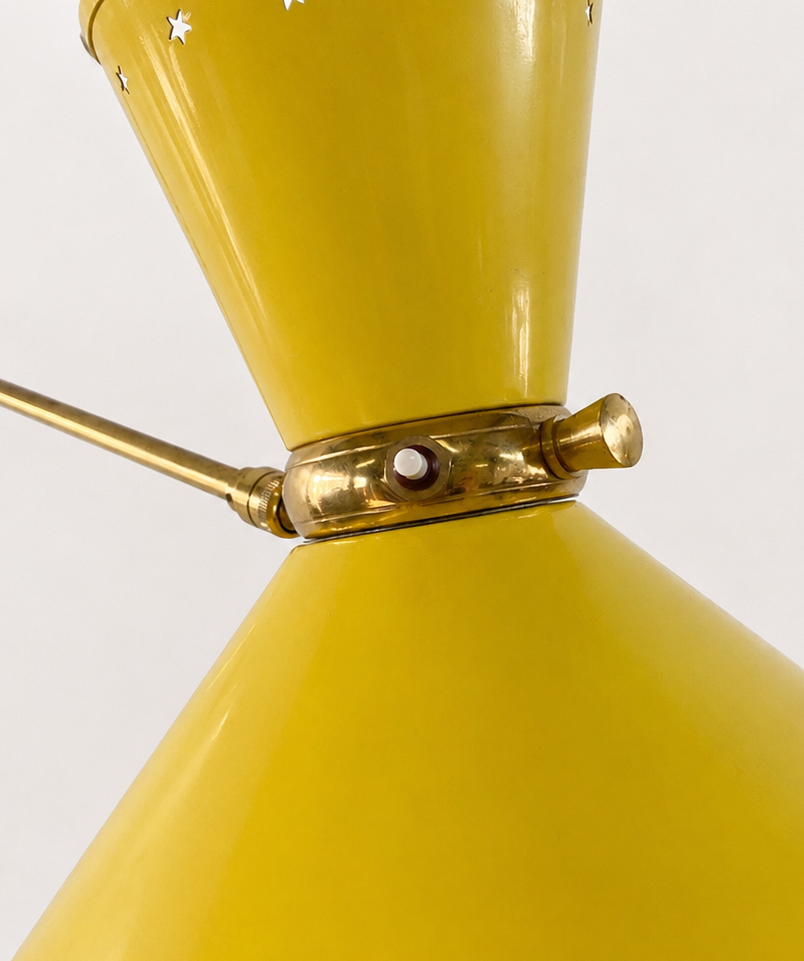 René Mathieu 'Diabolo' Wall Lamp for Lunel