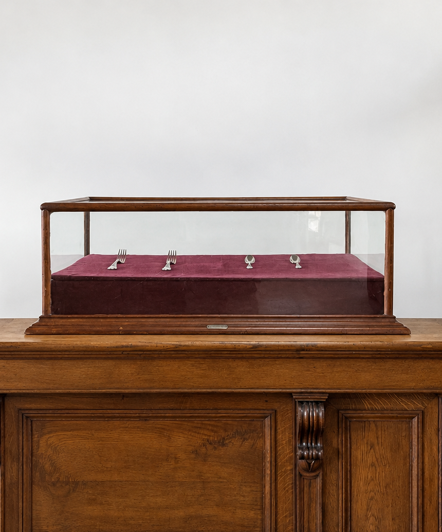 Antique Glass Display Case