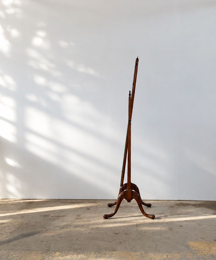 English Mahogany Dressing Mirror