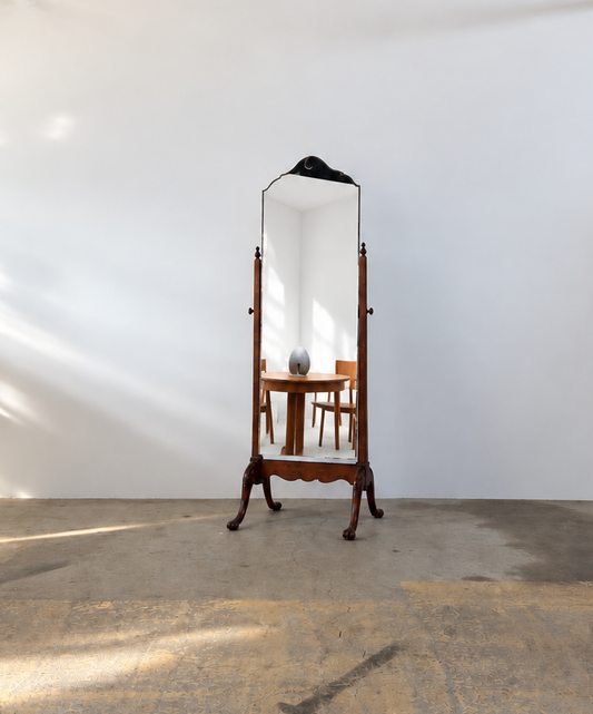 English Mahogany Dressing Mirror
