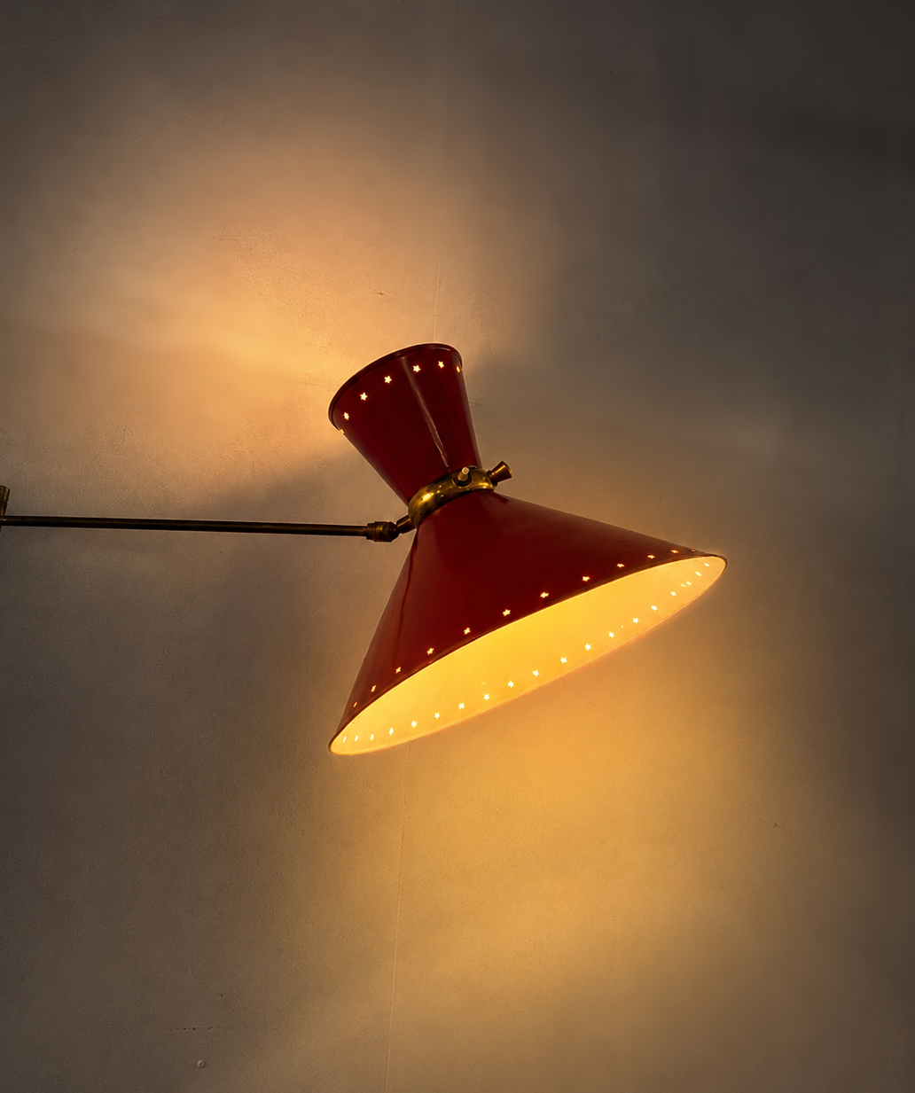 René Mathieu 'Diabolo' Wall Lamp for Lunel