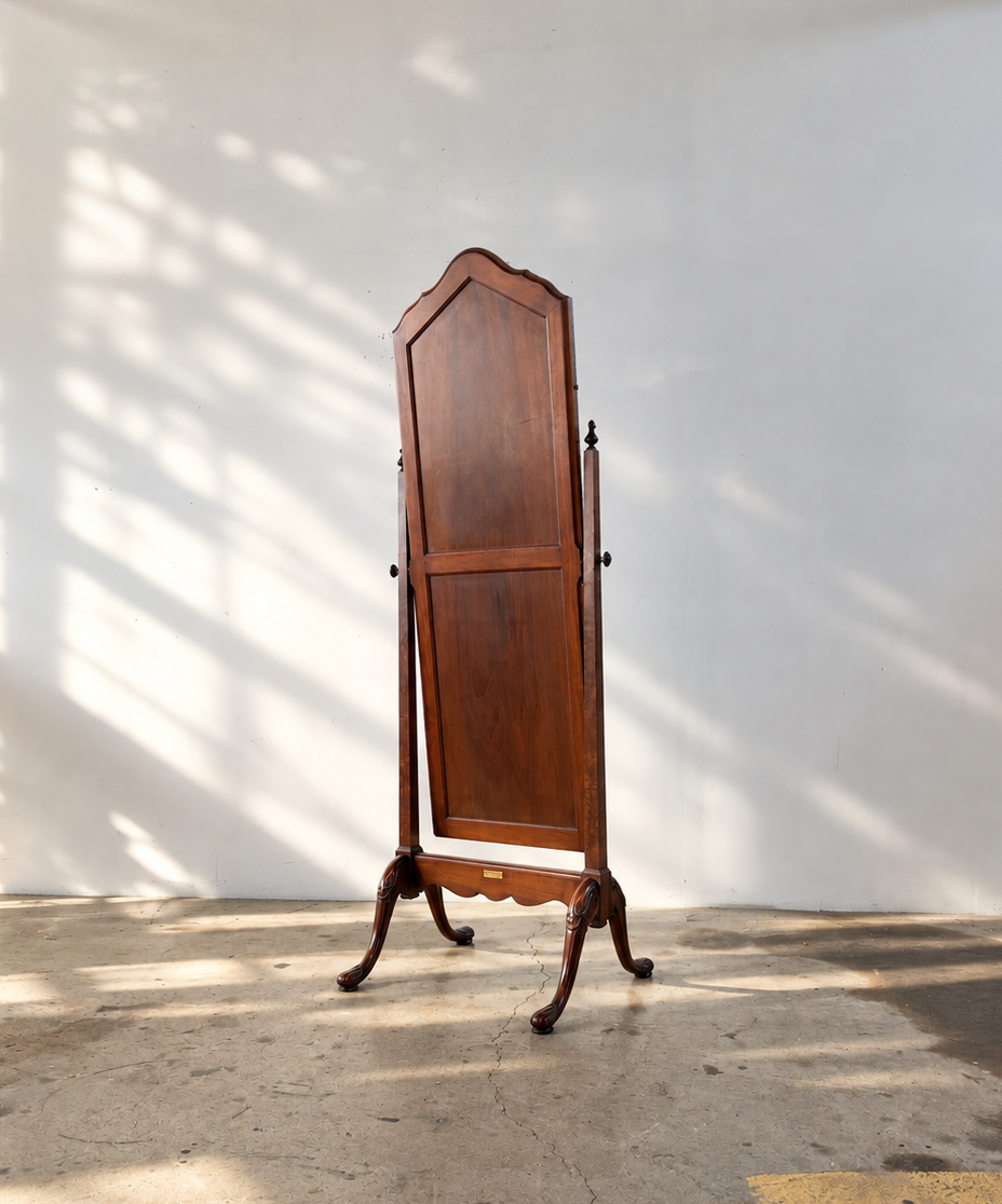 English Mahogany Dressing Mirror