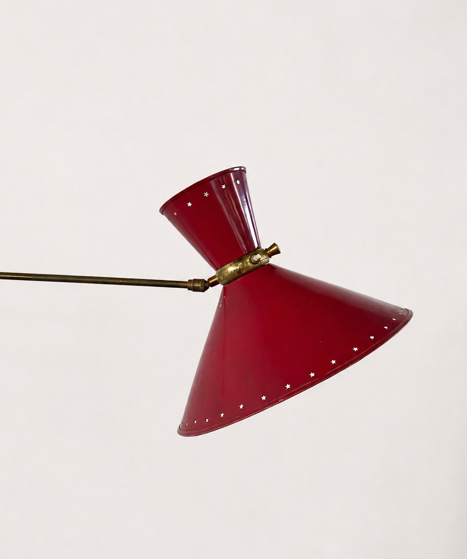 René Mathieu 'Diabolo' Wall Lamp for Lunel