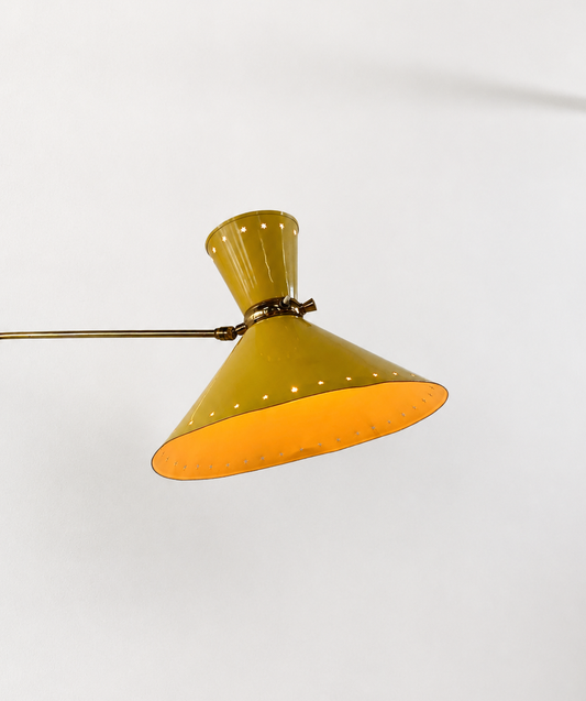 René Mathieu 'Diabolo' Wall Lamp for Lunel