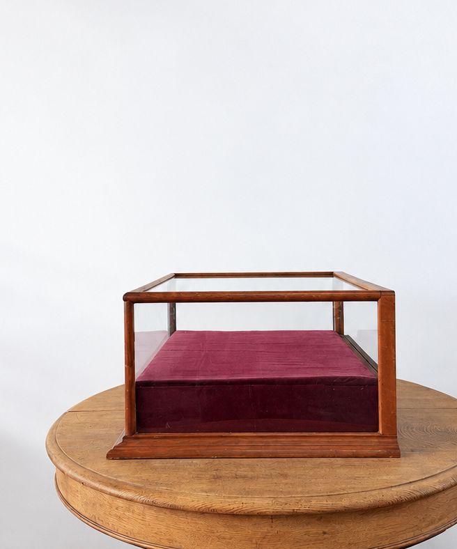 Antique Glass Display Case