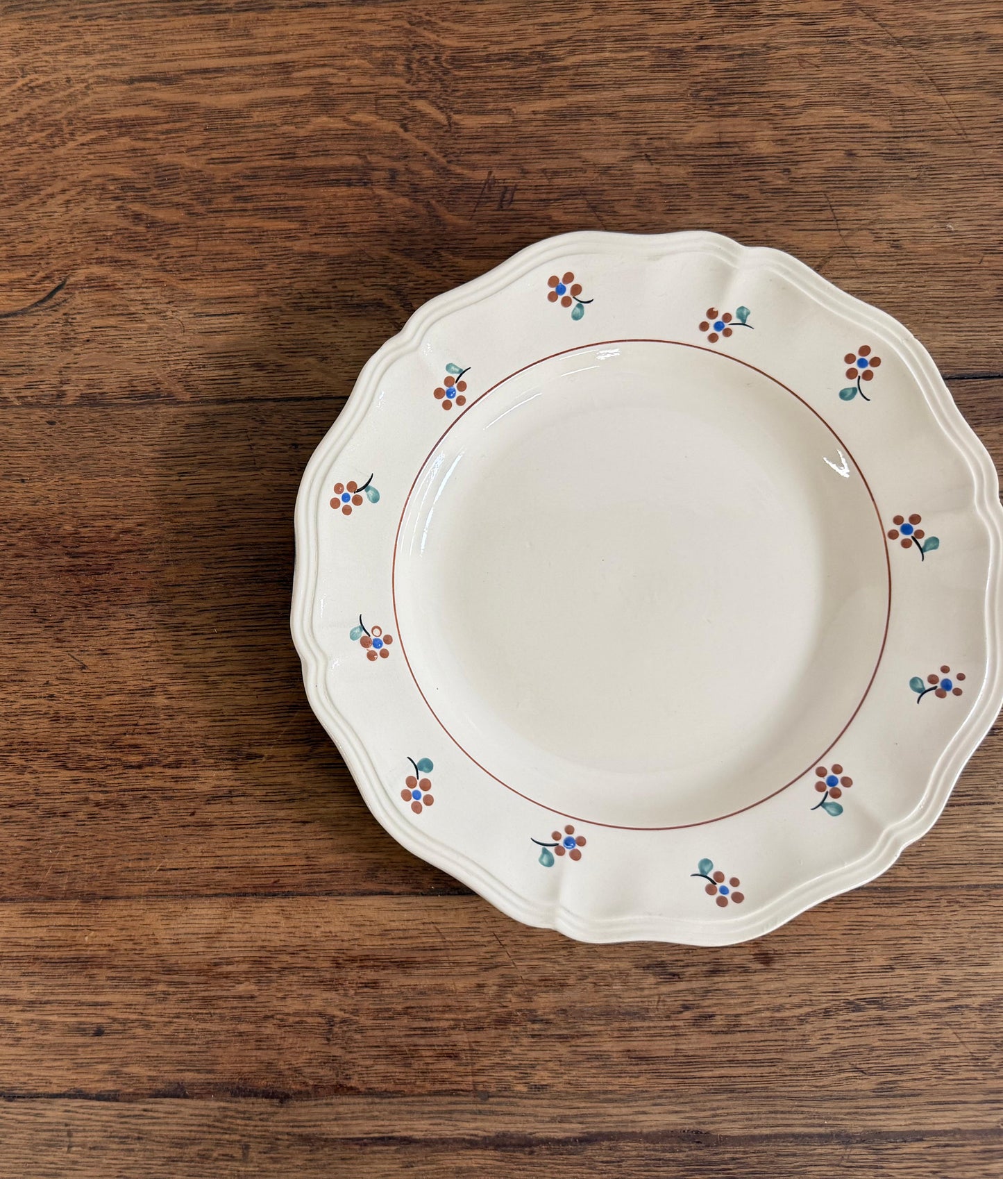 Digoin&Sarreguemines"ARROMANCHES"Plate