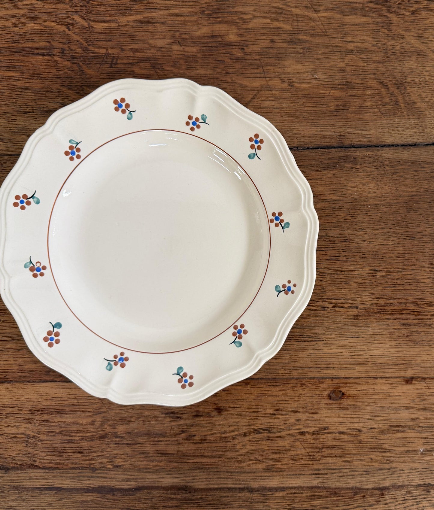 Digoin&Sarreguemines"ARROMANCHES"Plate
