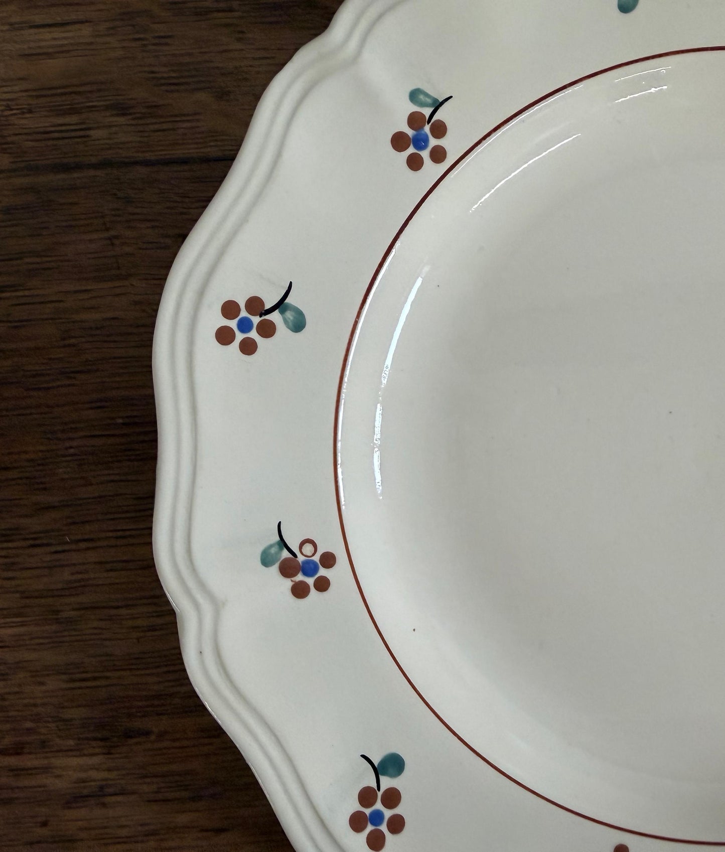 Digoin&Sarreguemines"ARROMANCHES"Plate