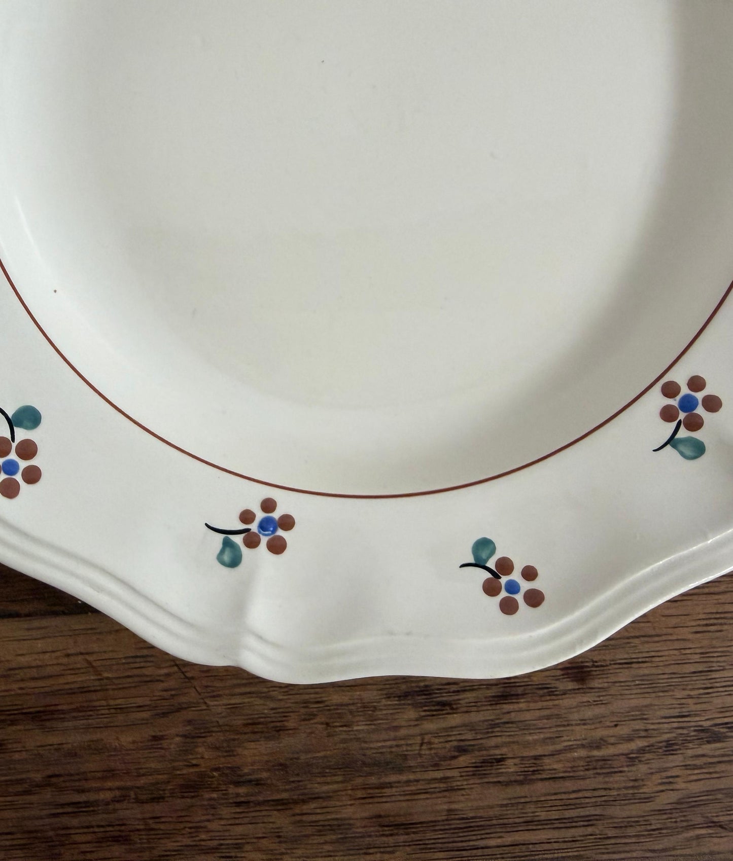 Digoin&Sarreguemines"ARROMANCHES"Plate