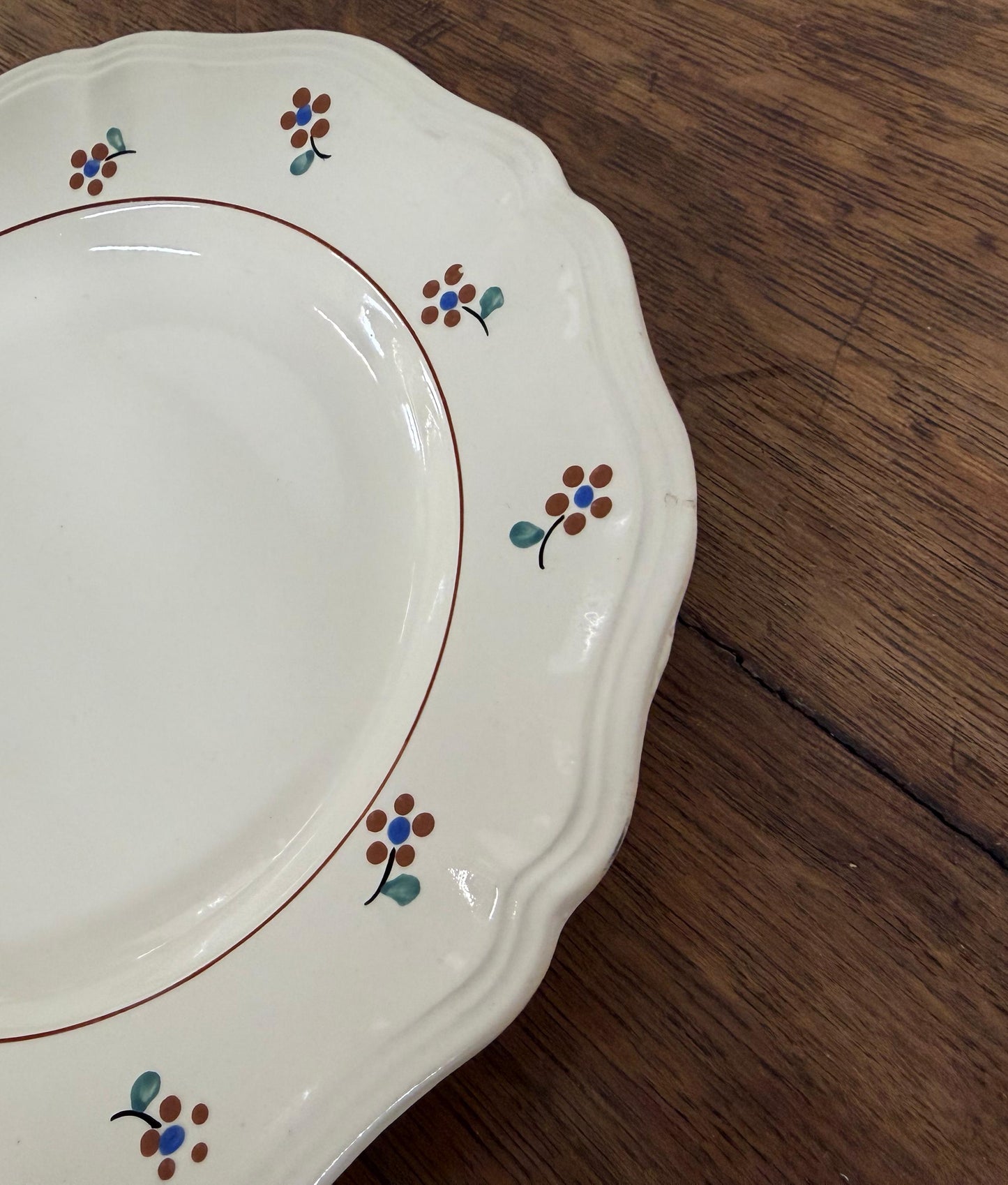 Digoin&Sarreguemines"ARROMANCHES"Plate