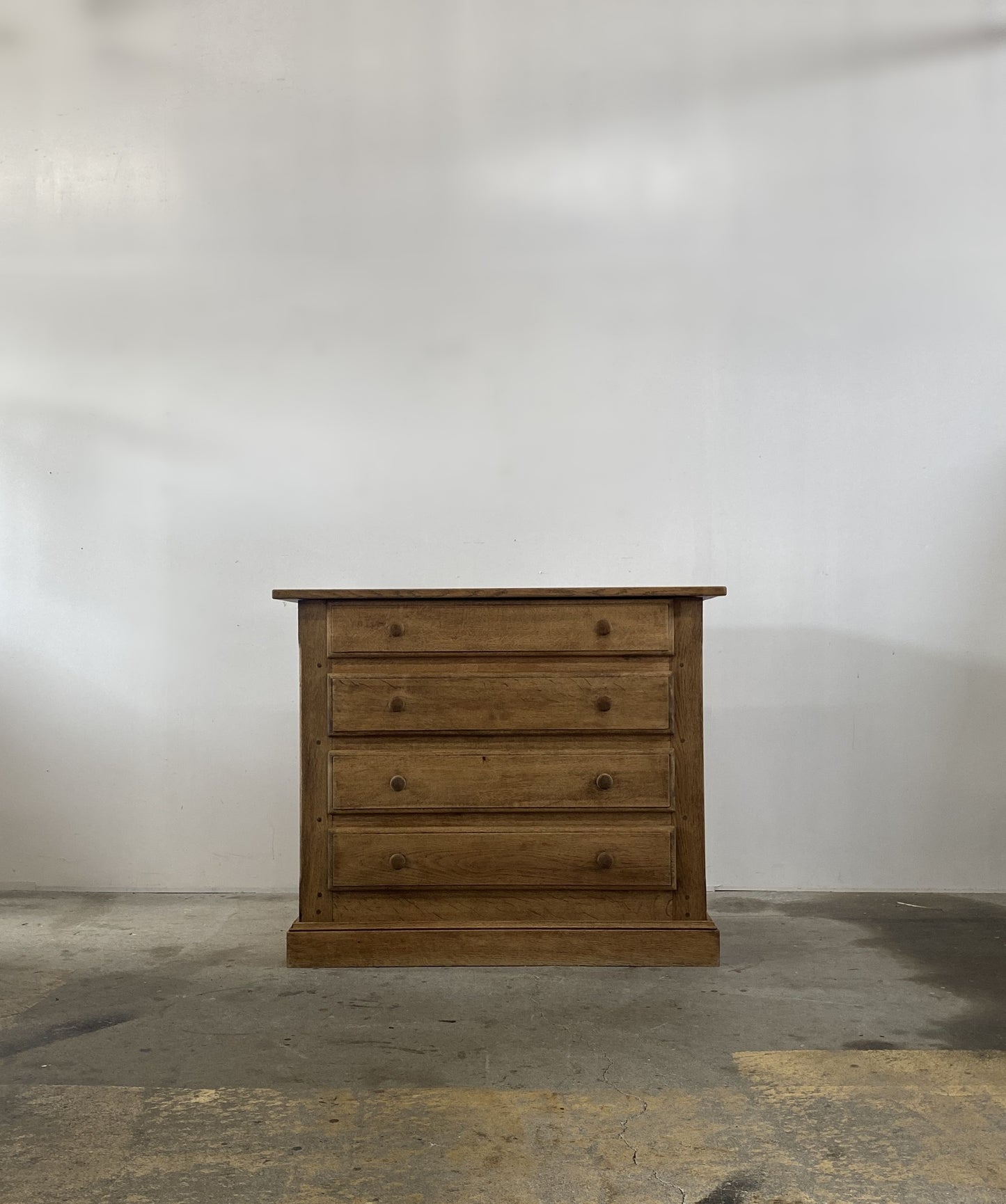 Antique Oak Writing Chest