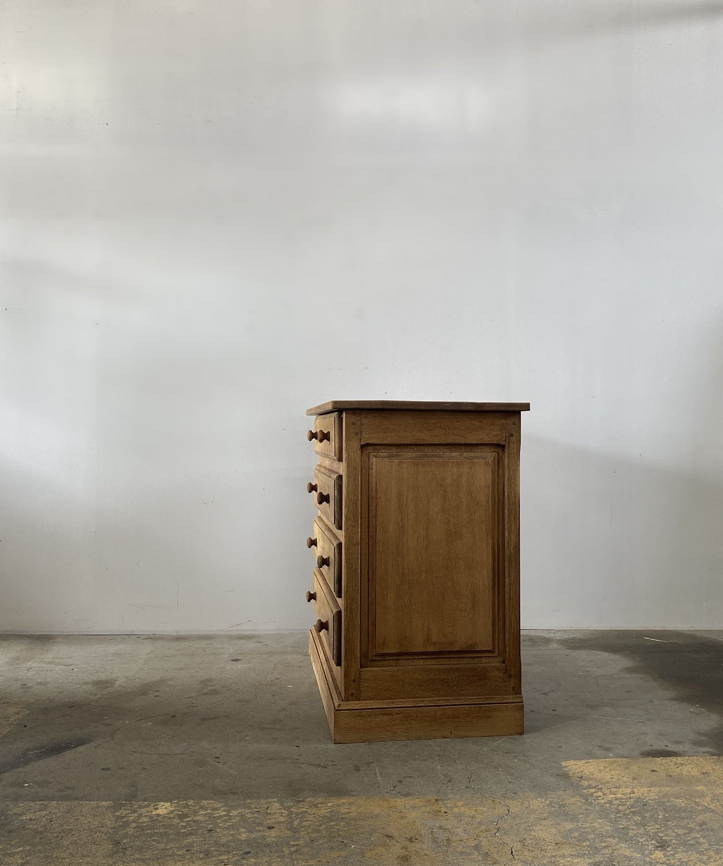 Antique Oak Writing Chest