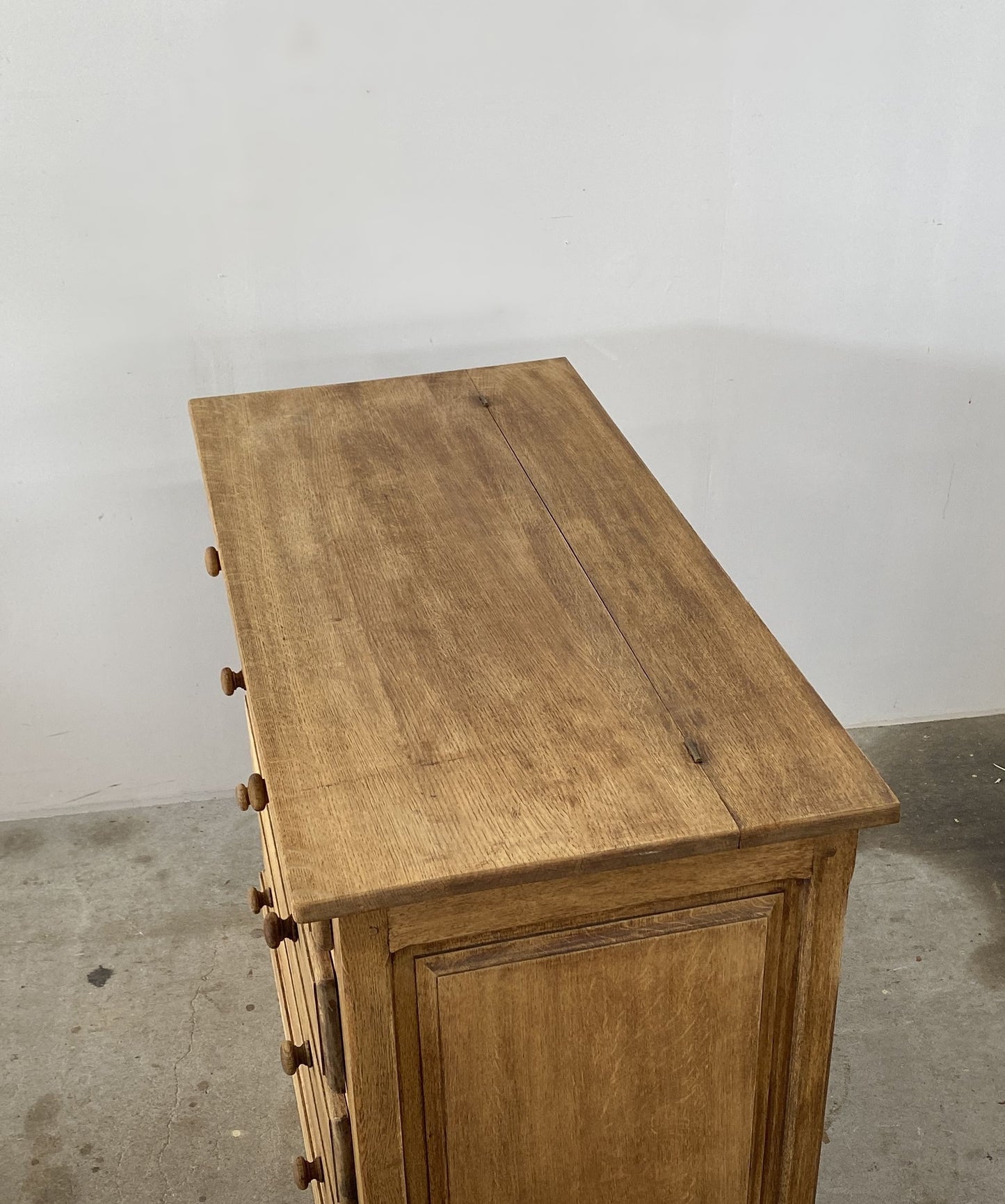 Antique Oak Writing Chest