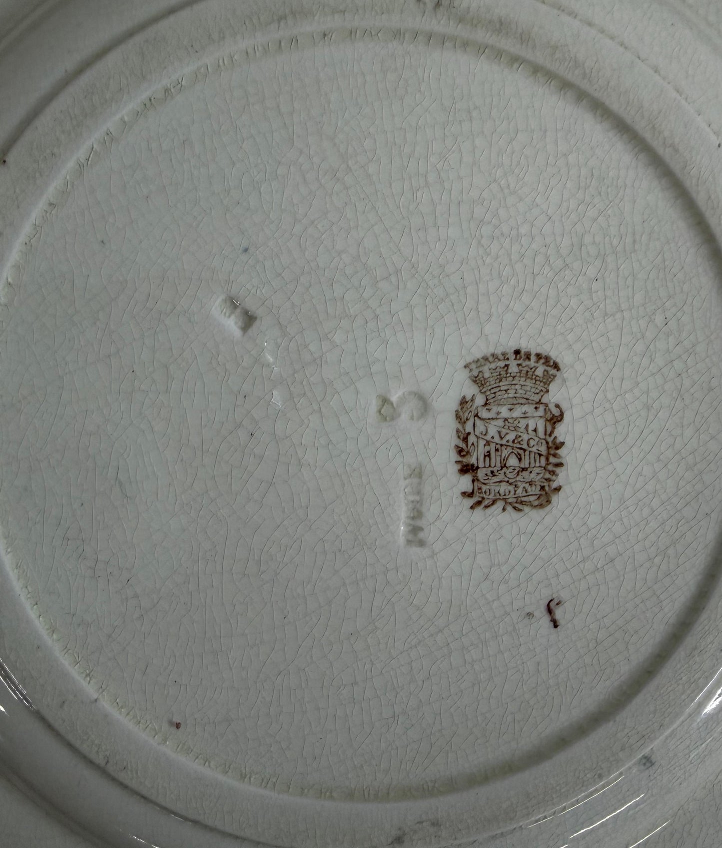 Jules Vieillard Bordeaux Plate