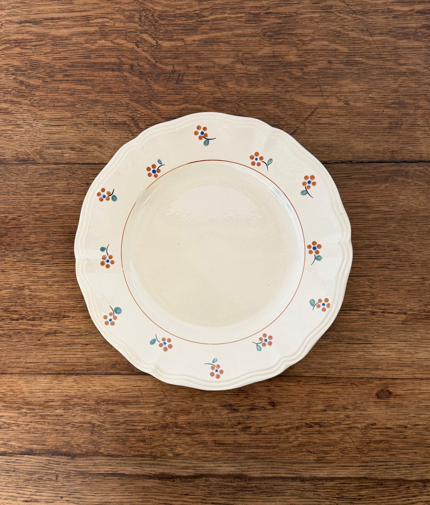 Sarreguemines"ARROMANCHES"Desert Plate