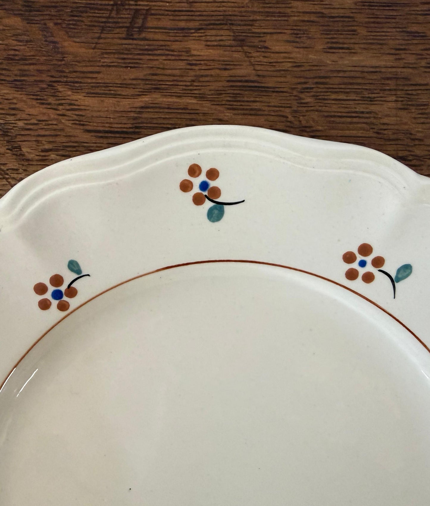 Sarreguemines"ARROMANCHES"Desert Plate